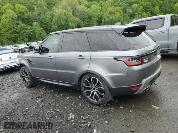 2022 Land Rover Range Rover Sport SE with VIN SALWG2SU5NA202327, listed as a Copart auction lot 55836345 with 64,649 mi miles and Salvage title. Bid and sale history available at DreamBid. Image 2.