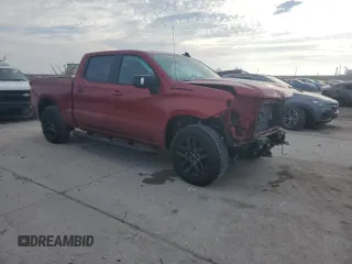 2024 Chevrolet Silverado 1500 RST with VIN 1GCPADED6RZ344276, listed as a Copart auction lot 43769945 with 4,708 mi miles and Salvage Title. Bid and sale history available at carsss.com. Image 4.