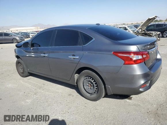 2017 Nissan Sentra S with VIN 3N1AB7AP3HY316743, listed as a Copart auction lot 76824164 with 112,575 mi miles and Salvage Title. Bid and sale history available at DreamBid. Image 2.