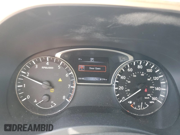 2016 Nissan Pathfinder SL with VIN 5N1AR2MN8GC652137, listed as a Copart auction lot 53731415 with 105,198 mi miles and Salvage title. Bid and sale history available at DreamBid. Image 9.