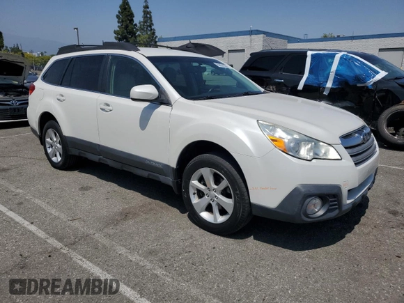 2013 Subaru Outback Premium with VIN 4S4BRBCC1D3222790, listed as a Copart auction lot 59624355 with 116,405 mi miles and Salvage title. Bid and sale history available at DreamBid. Image 4.