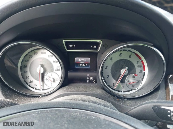 2016 Mercedes-Benz CLA with VIN WDDSJ4EB4GN313644, listed as a IAAI auction lot 41876273 with 113,847 mi miles. Bid and sale history available at carsss.com. Image 7.