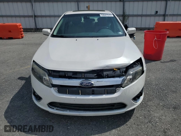 2012 Ford Fusion SEL with VIN 3FAHP0JA3CR294056, listed as a Copart auction lot 53647575 with 177,244 mi miles and Salvage Title. Bid and sale history available at carsss.com. Image 5.