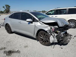 2025 Toyota Corolla SE with VIN 5YFS4MCE3SP218017, listed as a Copart auction lot 50560215 with 2,767 mi miles and Non Repairable. Bid and sale history available at carsss.com. Image 4.
