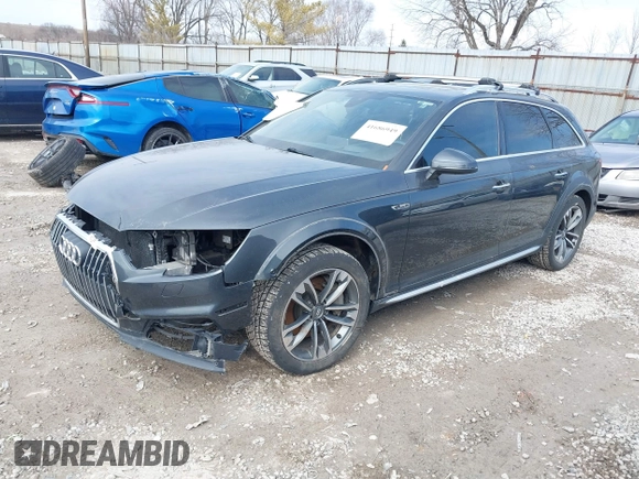 2018 Audi allroad Prestige with VIN WA19NAF41JA048945, listed as a IAAI auction lot 41686949 with 104,340 mi miles. Bid and sale history available at carsss.com. Image 18.