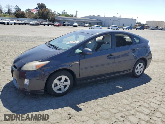 2010 Toyota Prius II with VIN JTDKN3DU3A0181413, listed as a Copart auction lot 53153115 with 107,110 mi miles and Salvage Title. Bid and sale history available at carsss.com. Image 1.