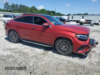 2024 Mercedes-Benz GLE 53 AMG with VIN 4JGFD6BB1RB082835, listed as a Copart auction lot 57297125 with 14,659 mi miles and Salvage title. Bid and sale history available at DreamBid. Image 4.