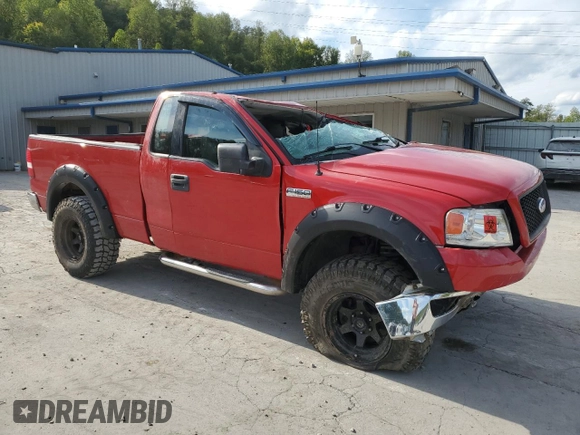 2004 Ford F-150 XL with VIN 1FTRF14504NC70758, listed as a Copart auction lot 72638024 with Not Provided miles and Salvage Title. Bid and sale history available at DreamBid. Image 4.