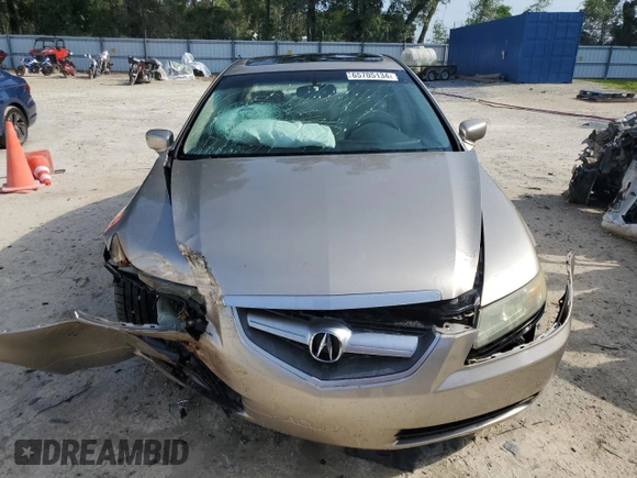 2004 Acura TL with VIN 19UUA66274A022749, listed as a Copart auction lot 48328425 with 164,501 mi miles and Non Repairable. Bid and sale history available at carsss.com. Image 5.