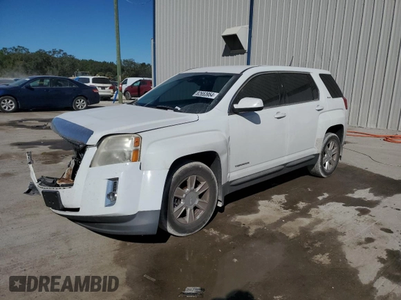 2013 GMC Terrain SLE with VIN 2GKALMEK1D6281403, listed as a Copart auction lot 82653954 with 159,163 mi miles and Salvage Title. Bid and sale history available at carsss.com. Image 1.