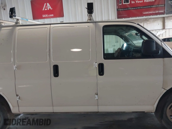 2023 Chevrolet Express Cargo с VIN 1GCWGAFP6P1250363, выставлен на аукционе IAAI как лот 41900880 с пробегом 38 474 миль миль и . История ставок и продаж доступна на DreamBid. Изображение 13.