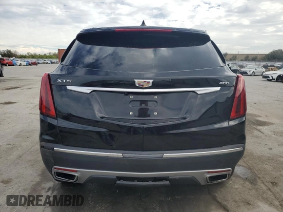 2023 Cadillac XT5 FWD Premium Luxury with VIN 1GYKNCRS0PZ138704, listed as a Copart auction lot 86849104 with 44,398 mi miles and Non Repairable. Bid and sale history available at carsss.com. Image 6.
