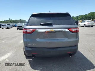 2020 Chevrolet Traverse LS with VIN 1GNERFKW8LJ139668, listed as a Copart auction lot 57996795 with 132,453 mi miles and Salvage title. Bid and sale history available at DreamBid. Image 6.
