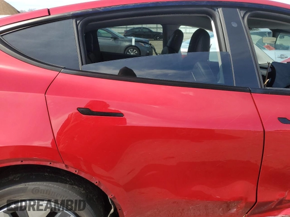 2020 Tesla Model Y Long Range with VIN 5YJYGDEEXLF013726, listed as a Copart auction lot 50289805 with Not Provided miles and Salvage Title. Bid and sale history available at DreamBid. Image 10.