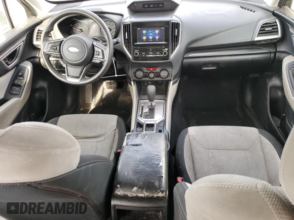 2019 Subaru Forester with VIN JF2SKACC0KH497992, listed as a Copart auction lot 46787385 with 96,839 mi miles and Salvage Title. Bid and sale history available at carsss.com. Image 8.