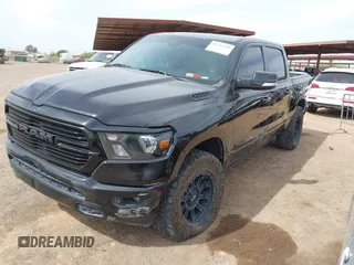 2019 Ram 1500 Big Horn/Lone Star with VIN 1C6SRFFT0KN751969, listed as a IAAI auction lot 41731290 with 127,111 mi miles. Bid and sale history available at carsss.com. Image 17.