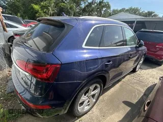 2021 Audi Q5 Premium Plus с VIN WA1BAAFY2M2128107, выставлен на аукционе Copart как лот 62093395 с пробегом Не указан миль и Списание • Salvage title. История ставок и продаж доступна на DreamBid. Изображение 4.
