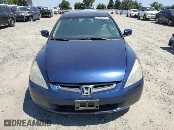 2005 Honda Accord LX with VIN 1HGCM56445A035216, listed as a Copart auction lot 60009075 with 209,084 mi miles and Clean title. Bid and sale history available at DreamBid. Image 5.