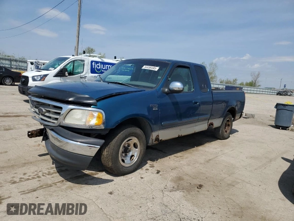 2000 Ford F-150 XL with VIN 1FTRX17W2YNA92522, listed as a Copart auction lot 54456495 with Not provided miles and Salvage title. Bid and sale history available at DreamBid. Image 1.