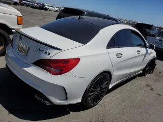 2016 Mercedes-Benz CLA 45 AMG with VIN WDDSJ5CB8GN357168, listed as a Copart auction lot 61197833 with 34,990 mi miles and . Bid and sale history available at DreamBid. Image 3.