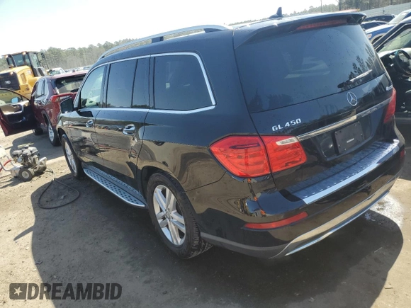 2015 Mercedes-Benz GL-Class GL 450 with VIN 4JGDF6EE6FA592199, listed as a Copart auction lot 42605263 with 142,095 mi miles. Bid and sale history available at carsss.com. Image 2.