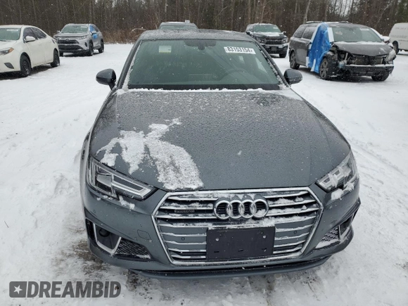 2019 Audi A4 Prestige with VIN WAUFNAF47KA121646, listed as a Copart auction lot 83153154 with 68,912 mi miles and Salvage Title. Bid and sale history available at carsss.com. Image 5.