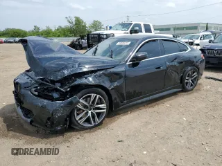 2024 BMW 4 Series 430i xDrive with VIN WBA73AV05RFS27955, listed as a Copart auction lot 59596415 with Not provided miles and Salvage title. Bid and sale history available at DreamBid. Image 1.