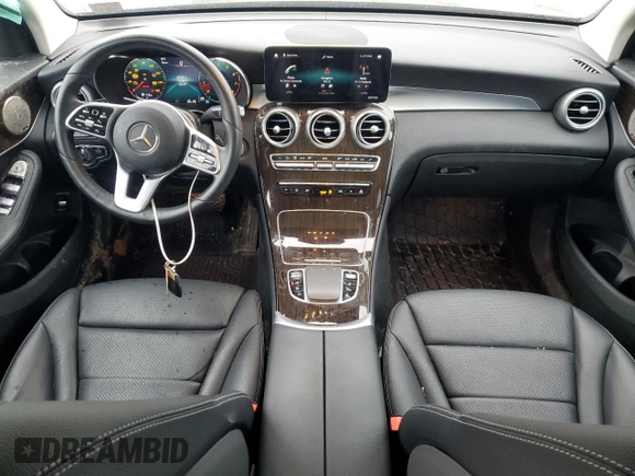 2021 Mercedes-Benz GLC with VIN W1N0G8EB3MF961269, listed as a Copart auction lot 50421033 with 32,679 mi miles and Salvage Title. Bid and sale history available at carsss.com. Image 8.
