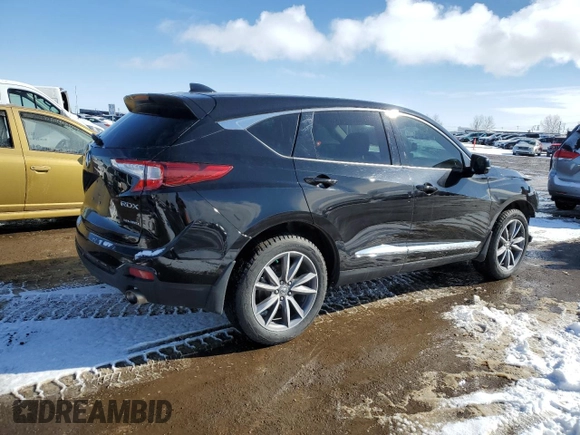 2021 Acura RDX Advance with VIN 5J8TC2H74ML809475, listed as a Copart auction lot 48109125 with 98,517 mi miles and Salvage Title. Bid and sale history available at DreamBid. Image 3.