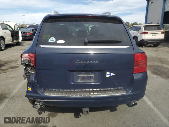 2006 Porsche Cayenne with VIN WP1AA29P06LA21255, listed as a Copart auction lot 70657014 with 112,367 mi miles and Salvage Title. Bid and sale history available at carsss.com. Image 6.