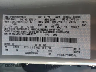 2024 Ford Bronco Badlands z VIN 1FMEE9BP9RLA26173, wystawiony jako Copart lot #47761755 z przebiegiem 2901 mil mil oraz Szkody całkowita. Historia ofert i sprzedaży dostępna na DreamBid. Obrazek 13.