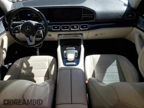 2020 Mercedes-Benz GLS with VIN 4JGFF5KE2LA165749, listed as a Copart auction lot 68276543 with 35,058 mi miles. Bid and sale history available at carsss.com. Image 8.