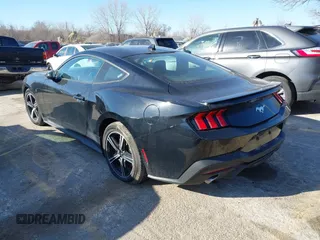 2024 Ford Mustang EcoBoost with VIN 1FA6P8TH1R5120532, listed as a IAAI auction lot 41756097 with 24,467 mi miles. Bid and sale history available at carsss.com. Image 3.