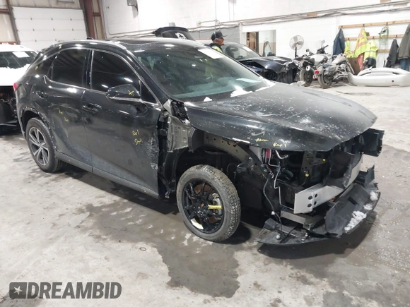 2024 Lexus RX 350 z VIN 2T2BAMCA5RC070111, wystawiony jako IAAI lot #41516647 z przebiegiem 8 691 mil mil oraz . Historia ofert i sprzedaży dostępna na DreamBid. Obrazek 1.