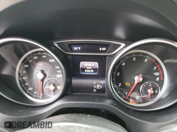 2018 Mercedes-Benz CLA 250 with VIN WDDSJ4EB8JN551889, listed as a Copart auction lot 58303543 with 93,078 mi miles and . Bid and sale history available at DreamBid. Image 9.