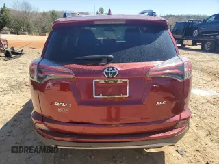 2018 Toyota RAV4 XLE with VIN 2T3WFREV6JW434177, listed as a Copart auction lot 50184895 with 160,942 mi miles and Salvage Title. Bid and sale history available at DreamBid. Image 6.