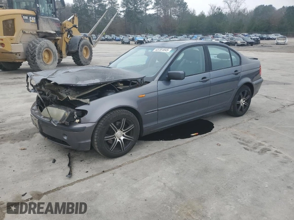2002 BMW 3 Series 325i with VIN WBAET37472NG79214, listed as a Copart auction lot 43781045 with 310,968 mi miles and Salvage Title. Bid and sale history available at carsss.com. Image 1.