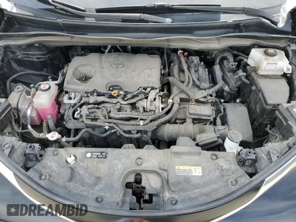 2021 Toyota Sienna XLE with VIN 5TDJRKEC0MS022530, listed as a Copart auction lot 53461735 with 48,887 mi miles and Salvage Title. Bid and sale history available at carsss.com. Image 12.