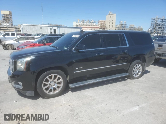 2017 GMC Yukon XL Denali with VIN 1GKS2HKJ7HR223316, listed as a Copart auction lot 50055175 with 202,996 mi miles and Clean Title. Bid and sale history available at carsss.com. Image 1.