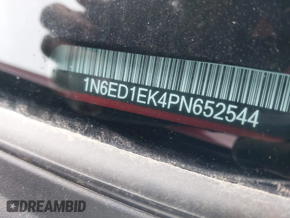 2023 Nissan Frontier Pro-4X z VIN 1N6ED1EK4PN652544, wystawiony jako IAAI lot #41309698 z przebiegiem 26 173 mil mil oraz . Historia ofert i sprzedaży dostępna na DreamBid. Obrazek 9.