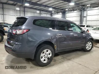 2013 Chevrolet Traverse LS with VIN 1GNKVFKD4DJ264455, listed as a Copart auction lot 89348575 with 178,947 mi miles and Salvage Title. Bid and sale history available at DreamBid. Image 3.