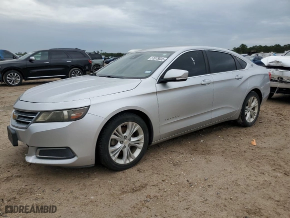 2014 Chevrolet Impala LT with VIN 1G1125S33EU107409, listed as a Copart auction lot 51075835 with 83,562 mi miles and Salvage Title. Bid and sale history available at carsss.com. Image 1.