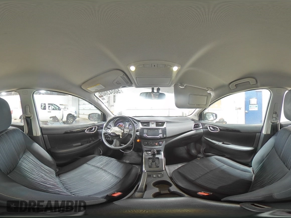 2017 Nissan Sentra S with VIN 3N1AB7AP6HY233310, listed as a Copart auction lot 50043905 with 107,710 mi miles and Salvage Title. Bid and sale history available at DreamBid. Image 12.