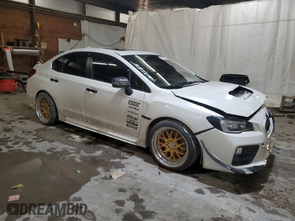2017 Subaru WRX Limited with VIN JF1VA1N65H8814136, listed as a Copart auction lot 43193275 with 124,721 mi miles and Salvage Title. Bid and sale history available at carsss.com. Image 4.