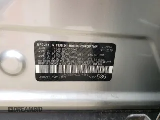2020 Mitsubishi Eclipse Cross ES z VIN JA4AS3AA0LZ014580, wystawiony jako Copart lot #57569465 z przebiegiem 74 953 mil mil oraz Szkoda całkowita • Salvage title. Historia ofert i sprzedaży dostępna na DreamBid. Obrazek 13.