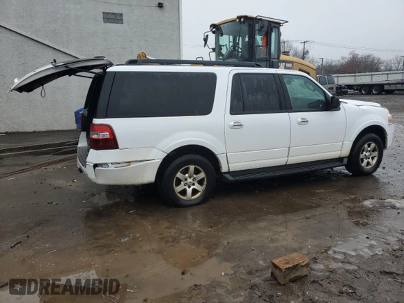 2009 Ford Expedition Max SSV with VIN 1FMFK16509LA10385, listed as a Copart auction lot 43324745 with 215,353 mi miles and Salvage Title. Bid and sale history available at carsss.com. Image 3.