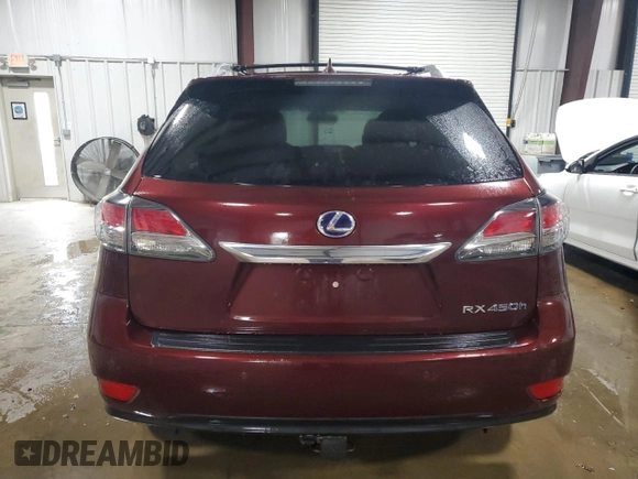 2015 Lexus RX 450h with VIN 2T2BC1BA6FC010456, listed as a Copart auction lot 56716465 with 130,160 mi miles and Salvage title. Bid and sale history available at DreamBid. Image 6.