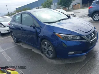 2020 Nissan LEAF SV with VIN 1N4AZ1CP6LC307500, listed as a IAAI auction lot 41797738 with 33,290 mi miles and . Bid and sale history available at DreamBid. Image 1.