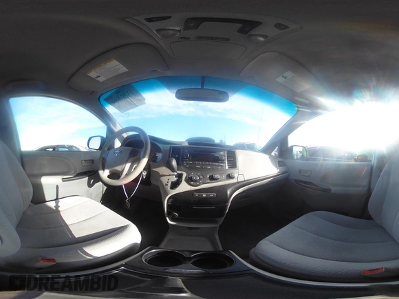 2012 Toyota Sienna LE AAS with VIN 5TDKK3DC6CS232922, listed as a IAAI auction lot 41913060 with 78,709 mi miles and . Bid and sale history available at DreamBid. Image 18.