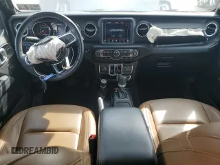 2022 Jeep Wrangler Unlimited Sahara with VIN 1C4HJXEG1NW156485, listed as a Copart auction lot 53895925 with 45,564 mi miles and Salvage title. Bid and sale history available at DreamBid. Image 8.